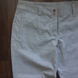 Nike Golf Plaid Pants w/ Rose Gold Detailing